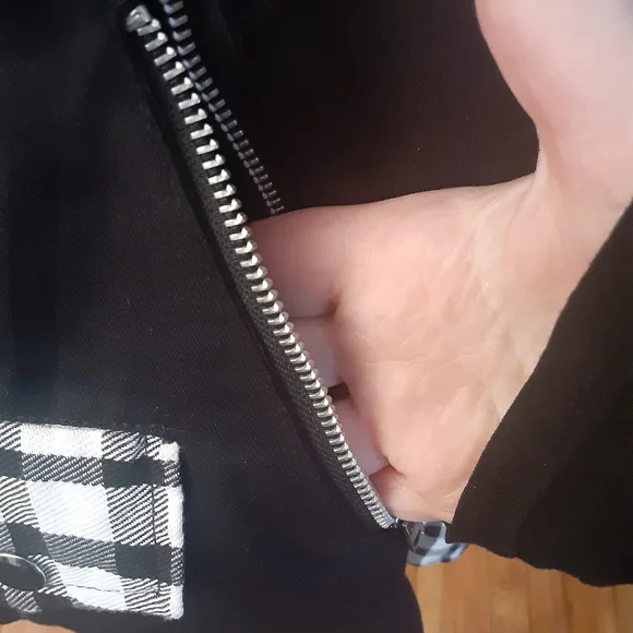 SOLD  on Mercari  Vintage Plaid Sleeved Jacket - Picture 2 of 8